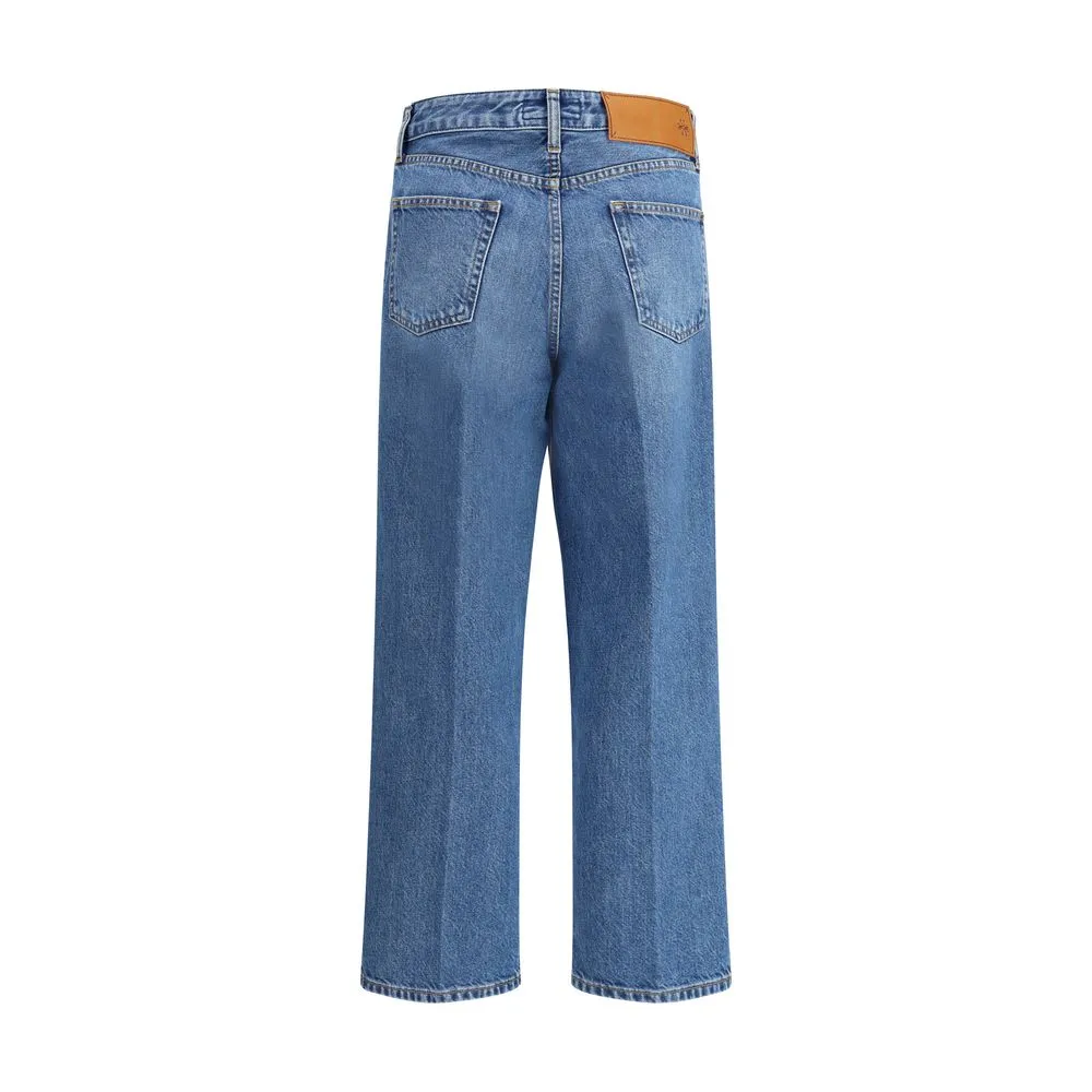 Wide-leg Jeans