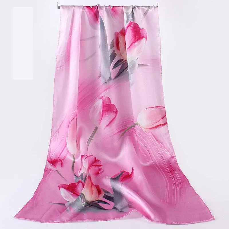 Womens 100% Large Mulberry Silk Scarf Long Scarf
