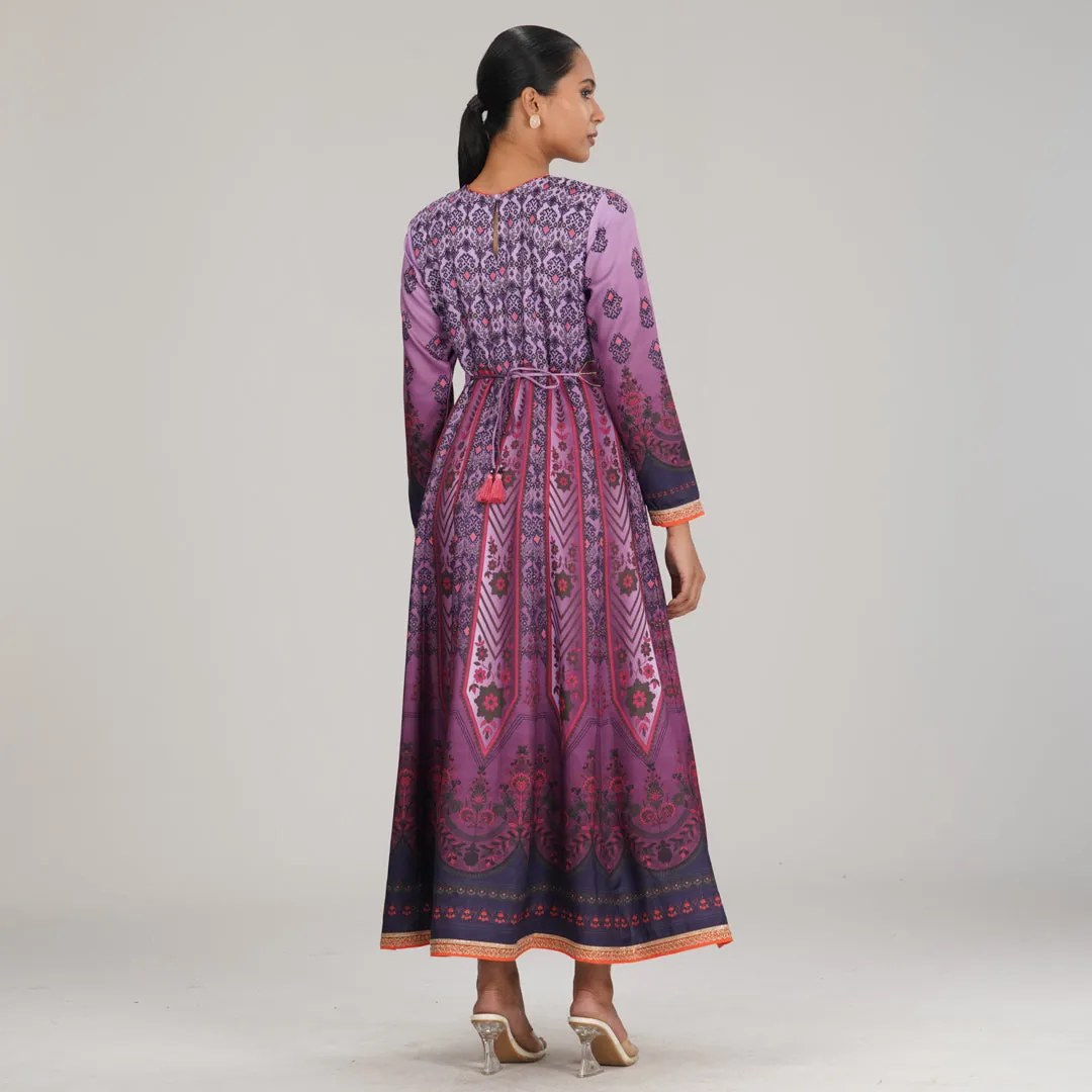 Womens Ethnic Gown- Multi Color