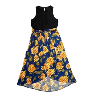 Women's Floral Wrap Maxi Dress