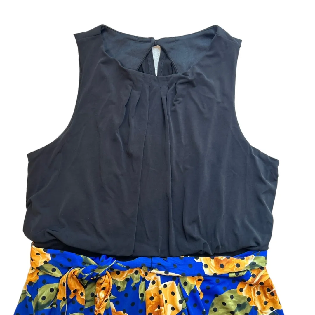 Women's Floral Wrap Maxi Dress