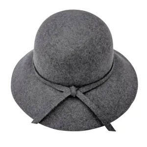 Women's Stylish Wool Bowler Hat