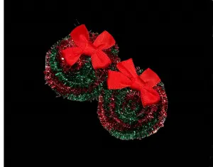 Wreath With Bow Brooch