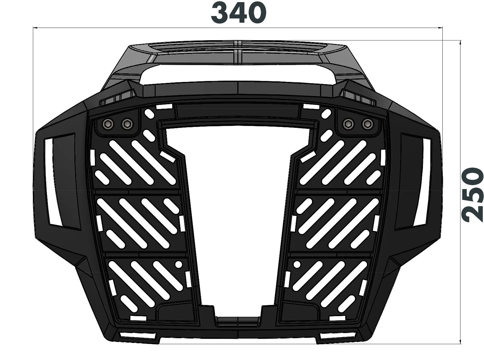 Yamaha MT 07 Carrier - Top Case Carrier