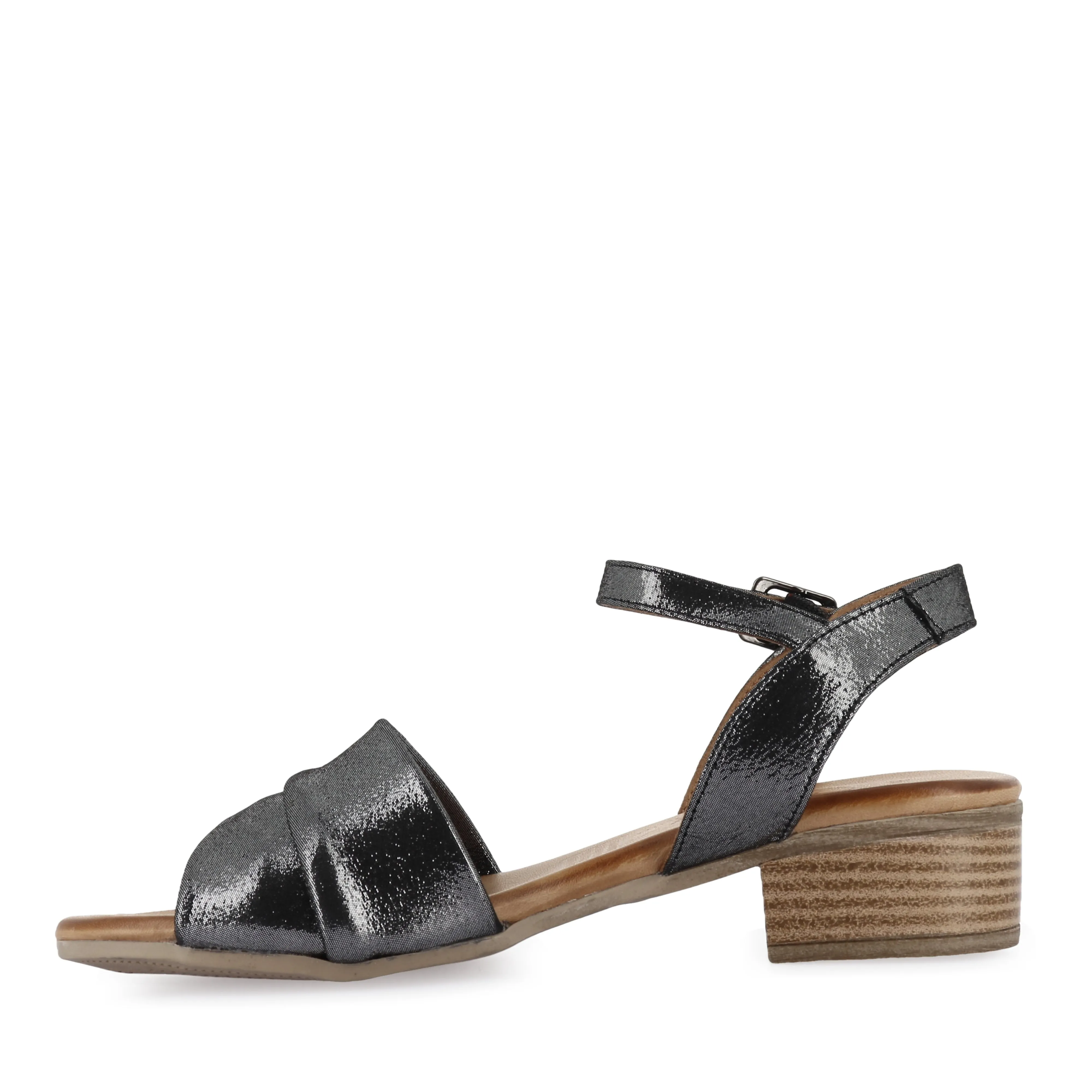 YENICE - BLACK SHIMMER LEATHER