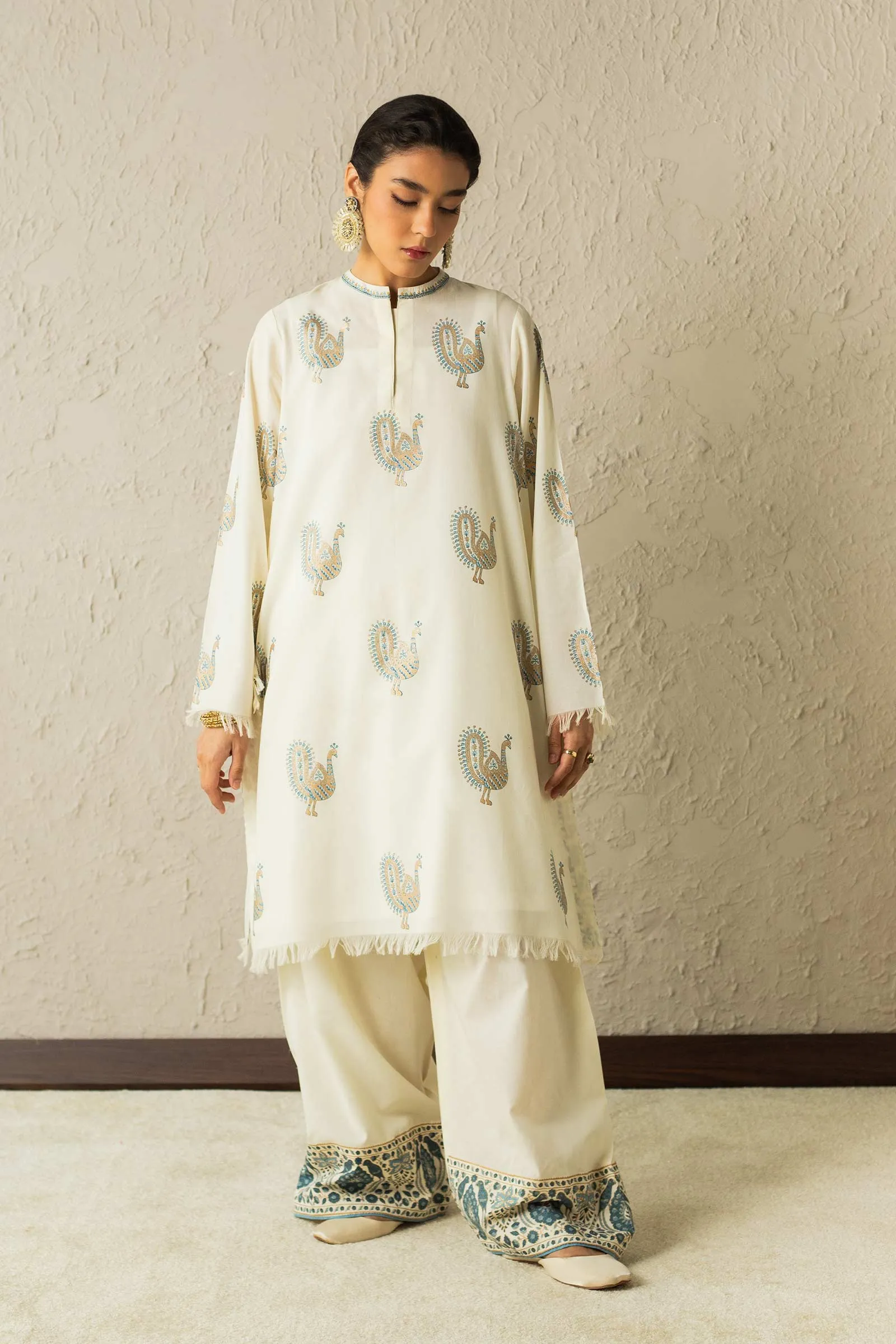 ZHC-021 || SUMMER HAND CRAFTED || ZARA SHAHJAHAN